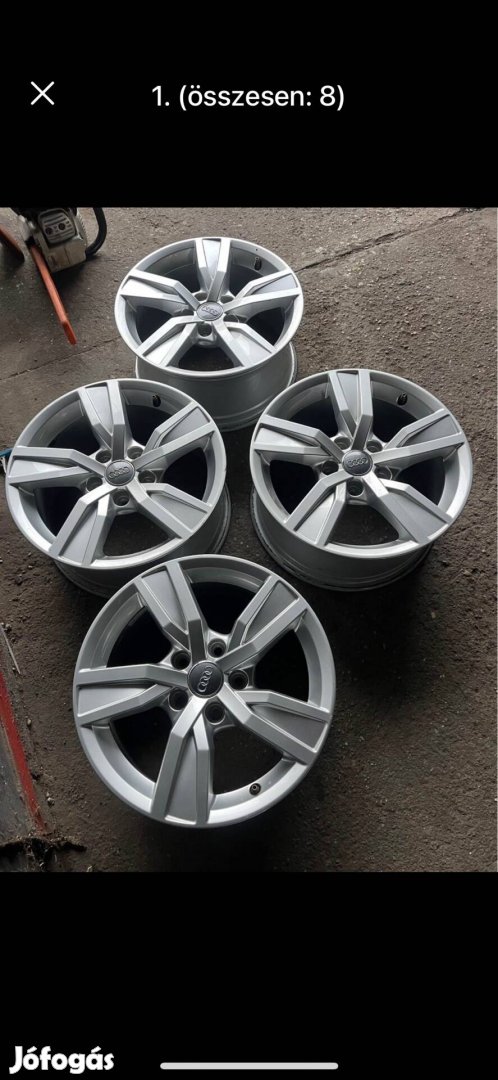 5x112 16" Audi a4b9 gyári alufelni