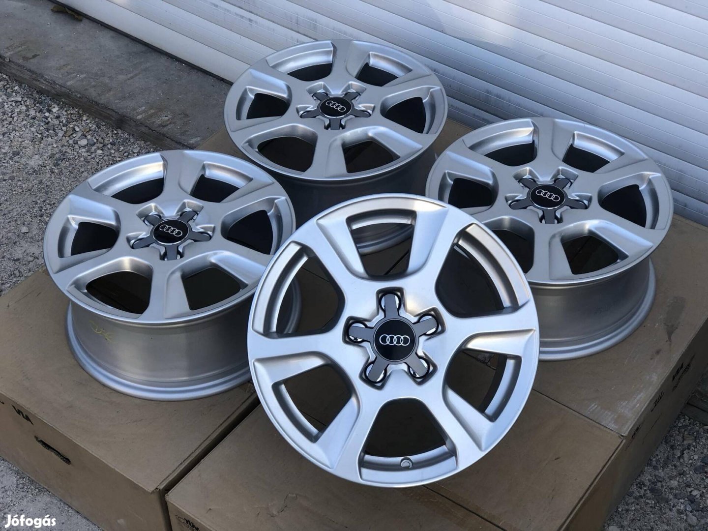 5x112 16" Gyári Audi A4 B8 Alufelni 16 col 