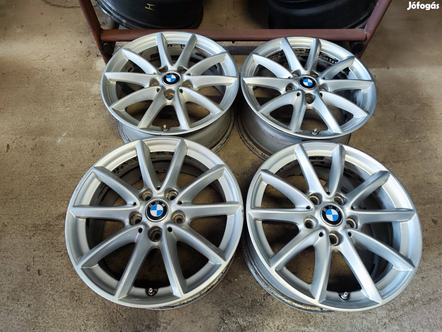 5x112 16" Gyári BMW 2 +Tpms Alufelni Felni 90Garage #903