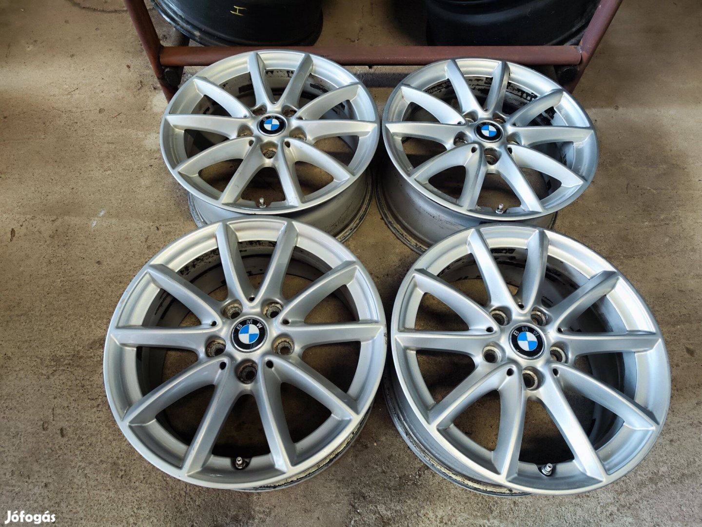 5x112 16" Gyári BMW 2 +Tpms Alufelni Felni 90Garage #903