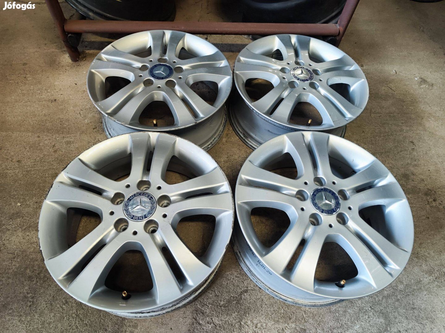 5x112 16" Gyári Mercedes W169 Alufelni Felni 90Garage #1206
