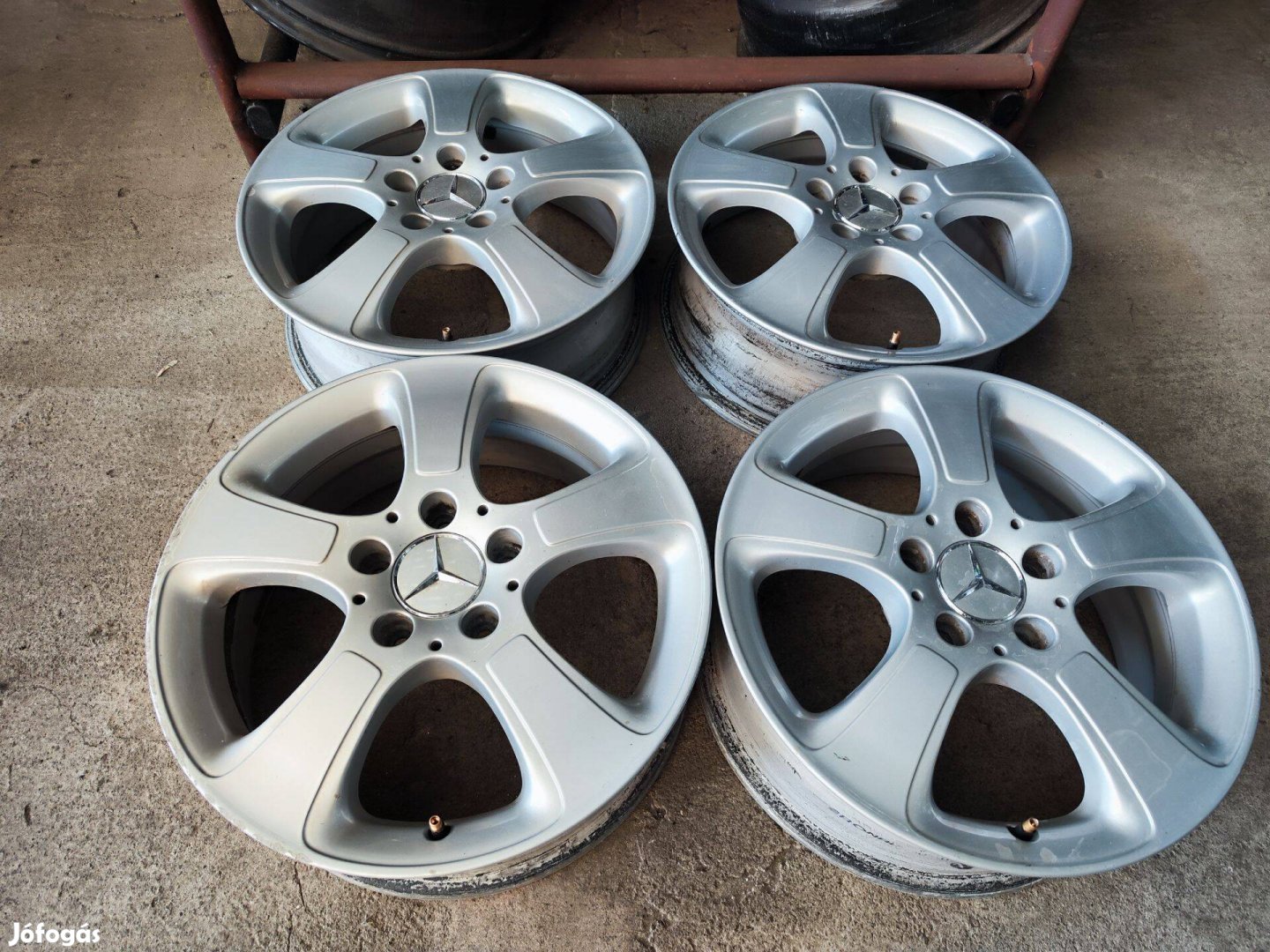 5x112 16" Gyári Mercedes W169 Alufelni Felni 90Garage #1337