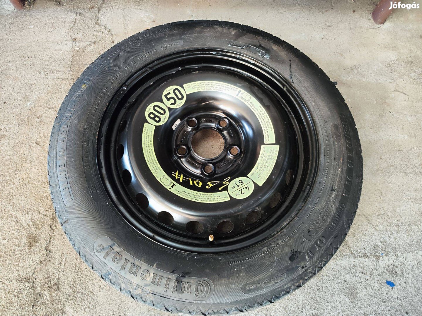 5x112 16" Gyári Mercedes W204 Mankókerék Felni 90Garage #1083