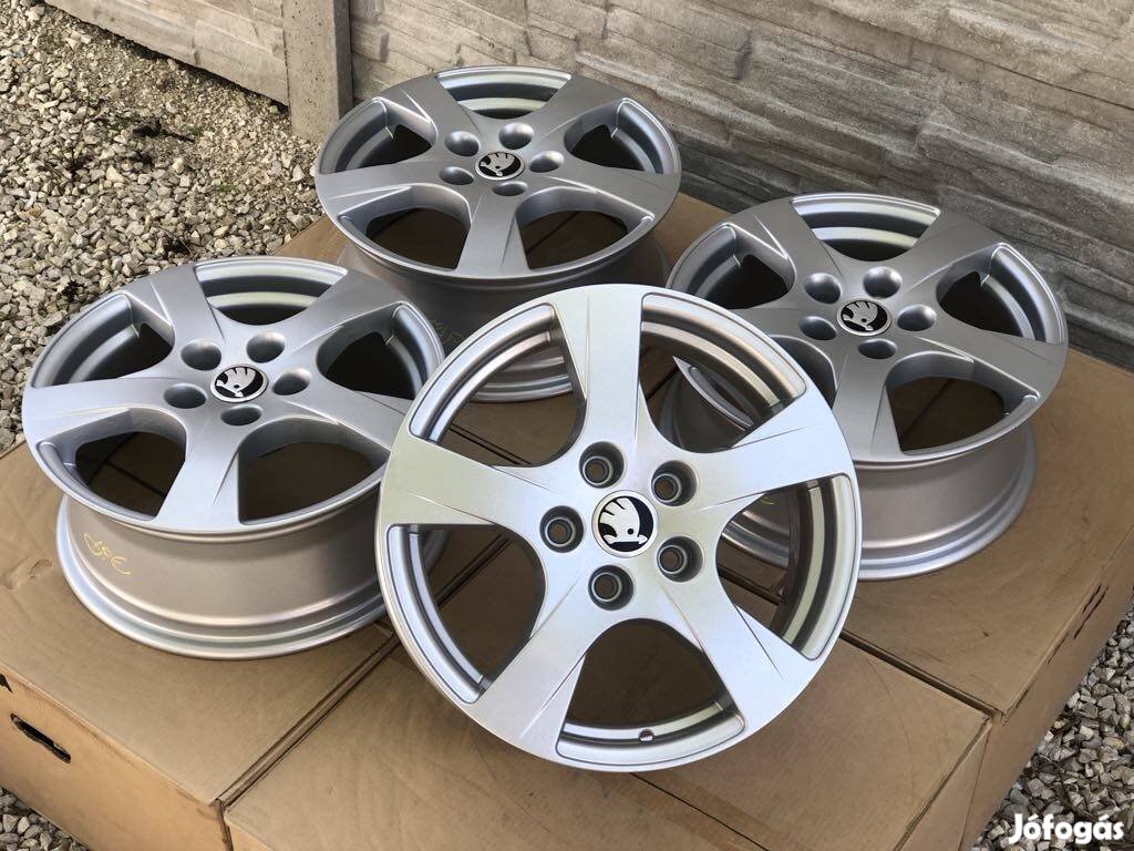 5x112 16" Gyári Skoda Alufelni 1ZO 601 025F 16 col 