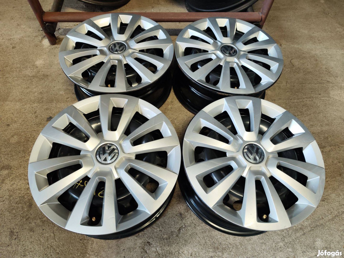 5x112 16" Gyári VW Acélfelni Lemez Felni 90Garage #912