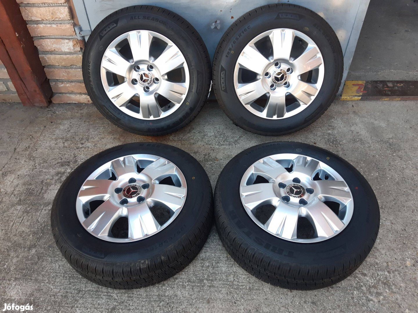 5x112 16" Mercedes Vito - új téli garnitúra