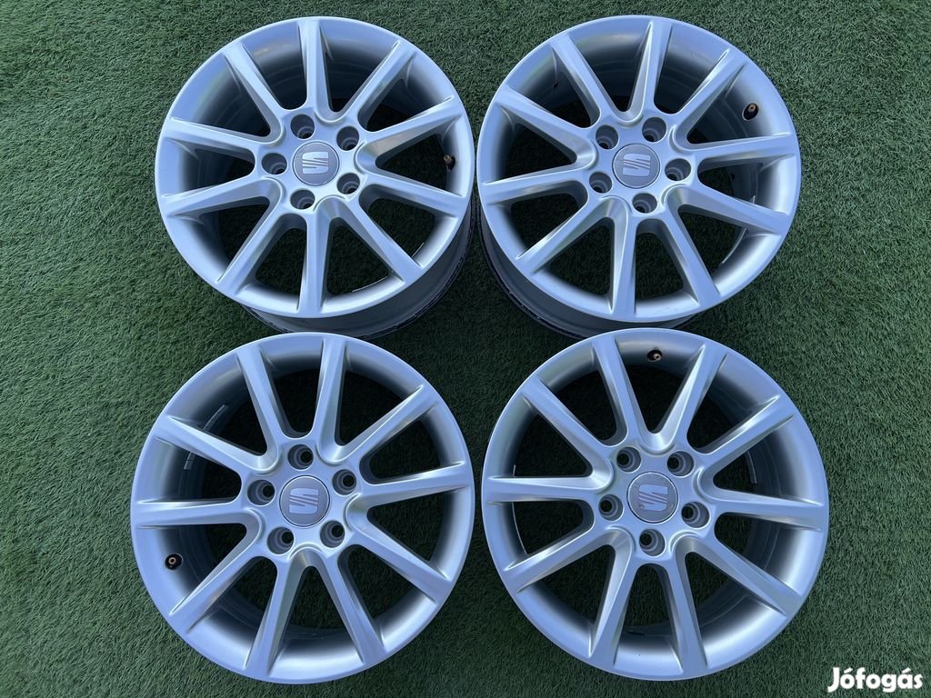 5x112 16" Seat gyári alufelni 6,5Jx16h2 ET50
