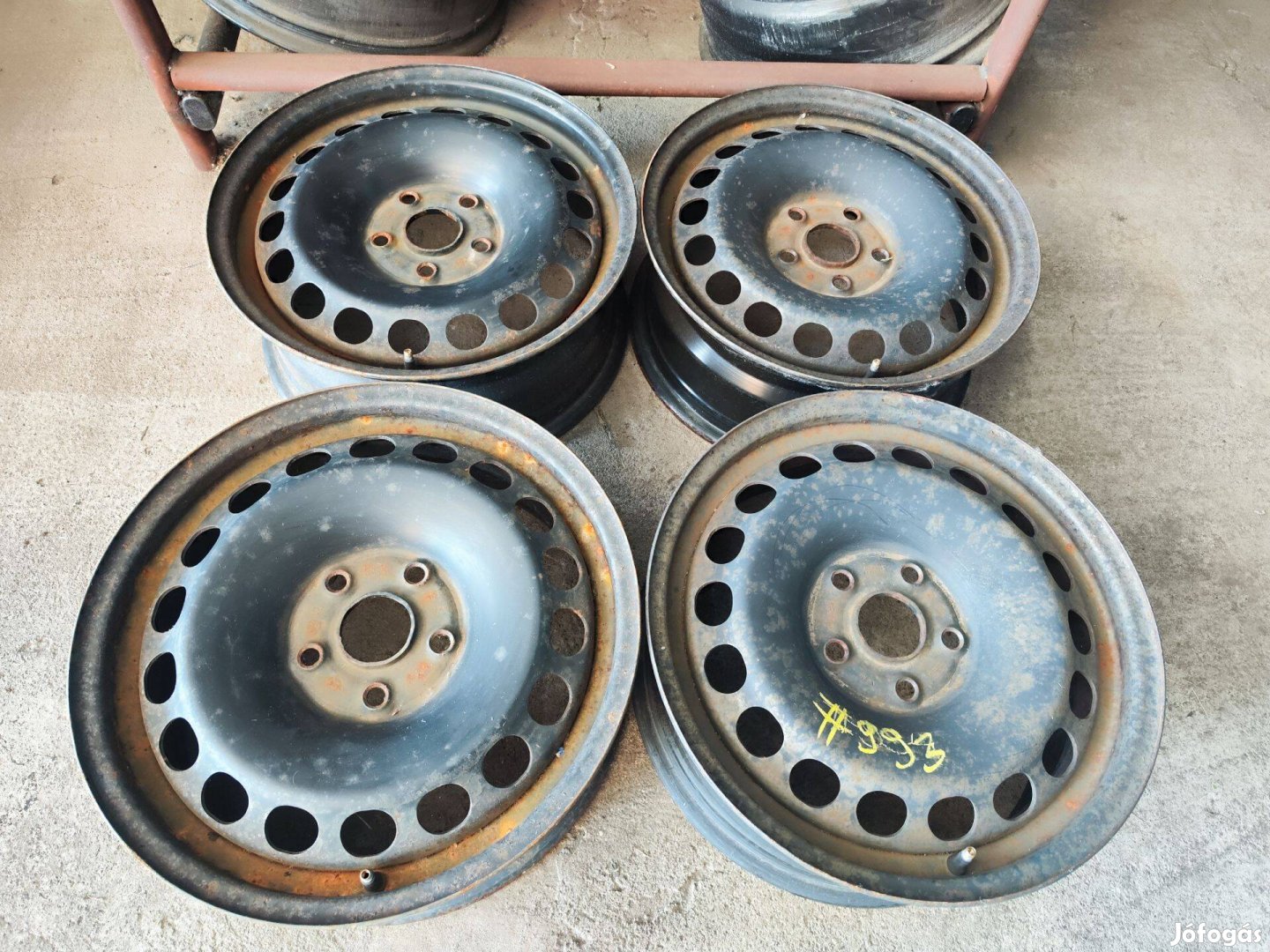 5x112 16" VW Acélfelni Felni 90Garage #993