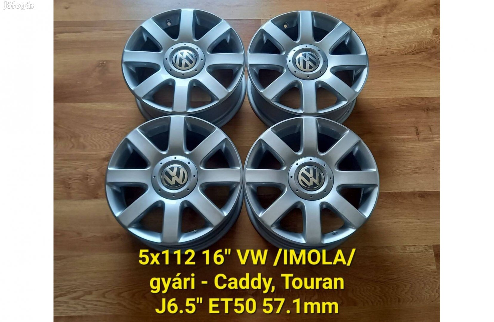 5x112 16" VW gyári /Imola/ Golf, Jetta, Caddy, Touran