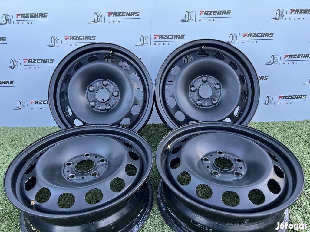 5x112 16" Volkswagen gyári lemezfelni 6Jx16h2 ET48
