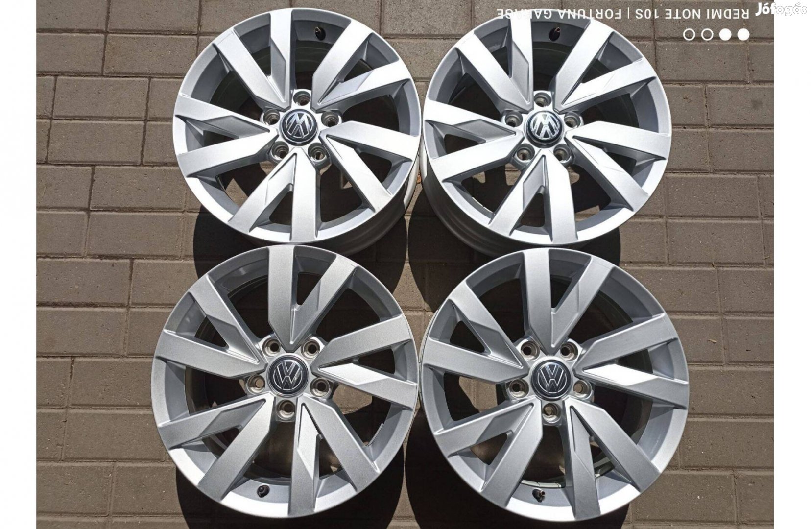 5x112 16" Volkswagen használt alufelni garnitúra