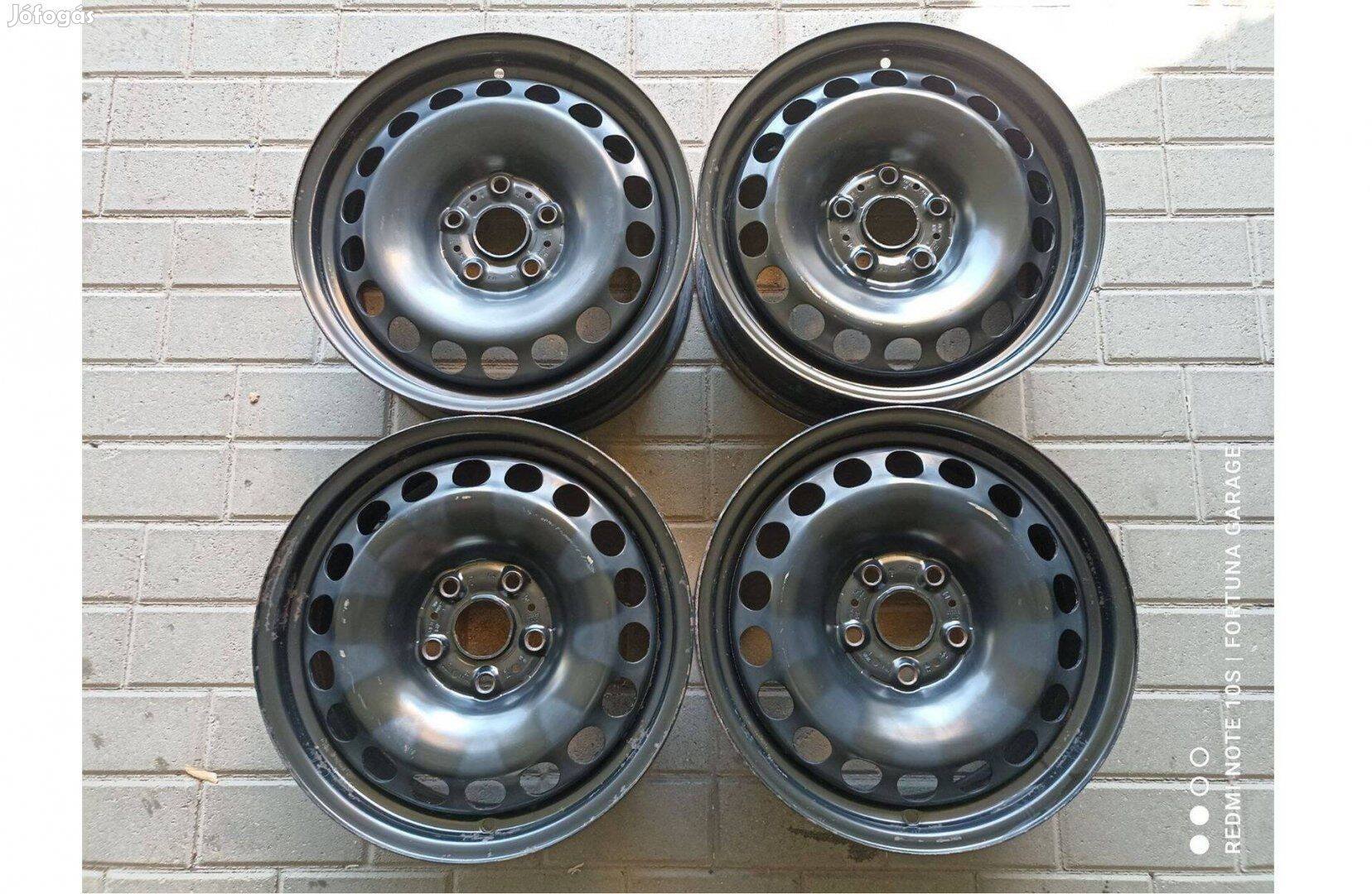 5x112 16" Volkswagen használt lemezfelni garnitúra (R448)