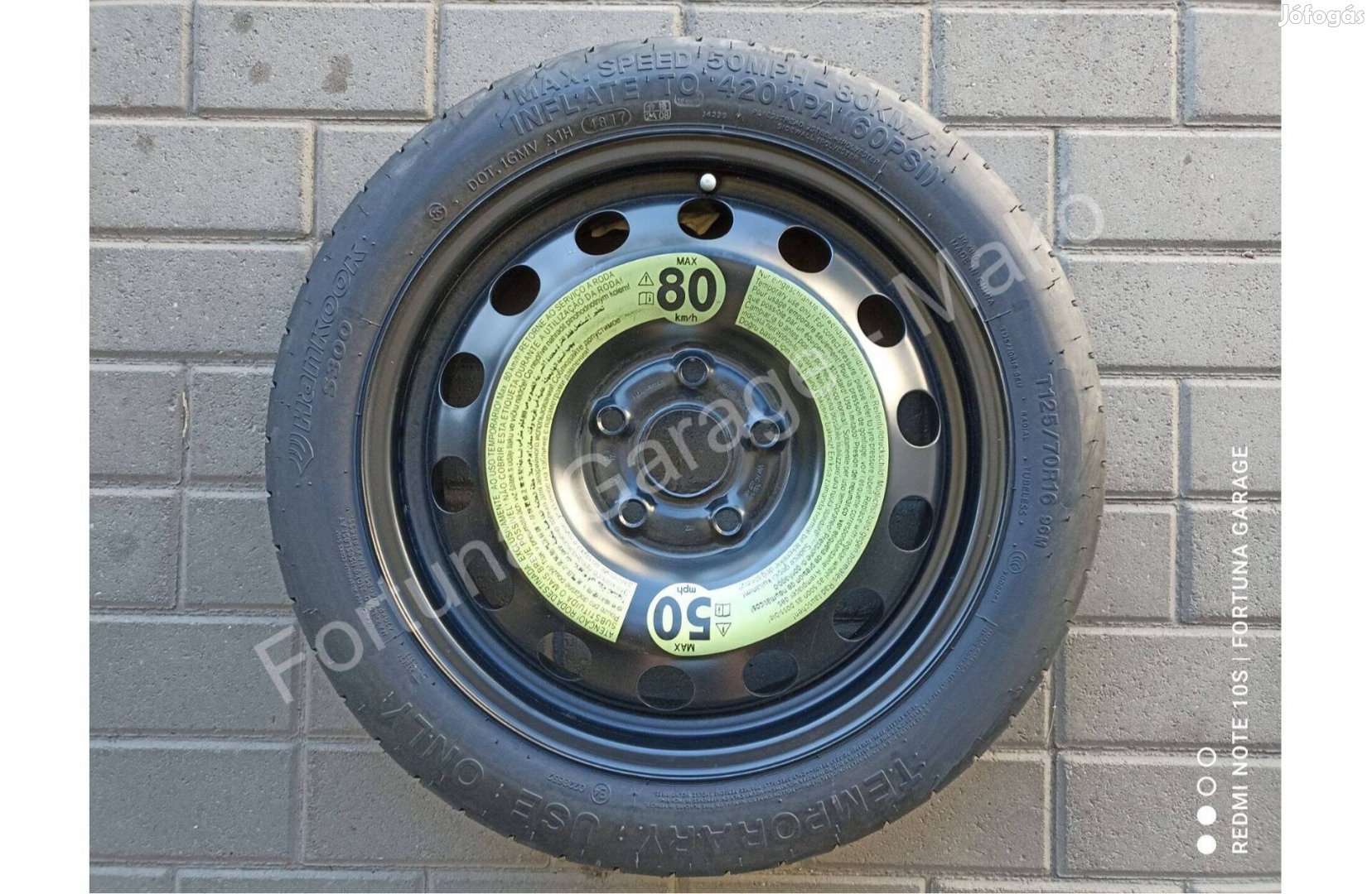 5x112 16" Volkswagen mankókerék