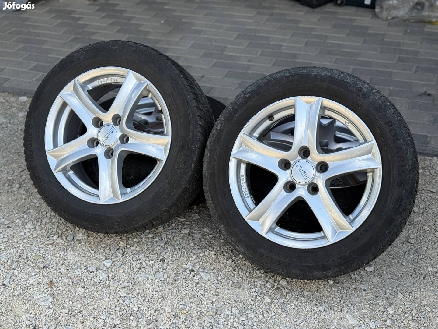 5x112 16" alufelni 205/55R16 téli gumikkal