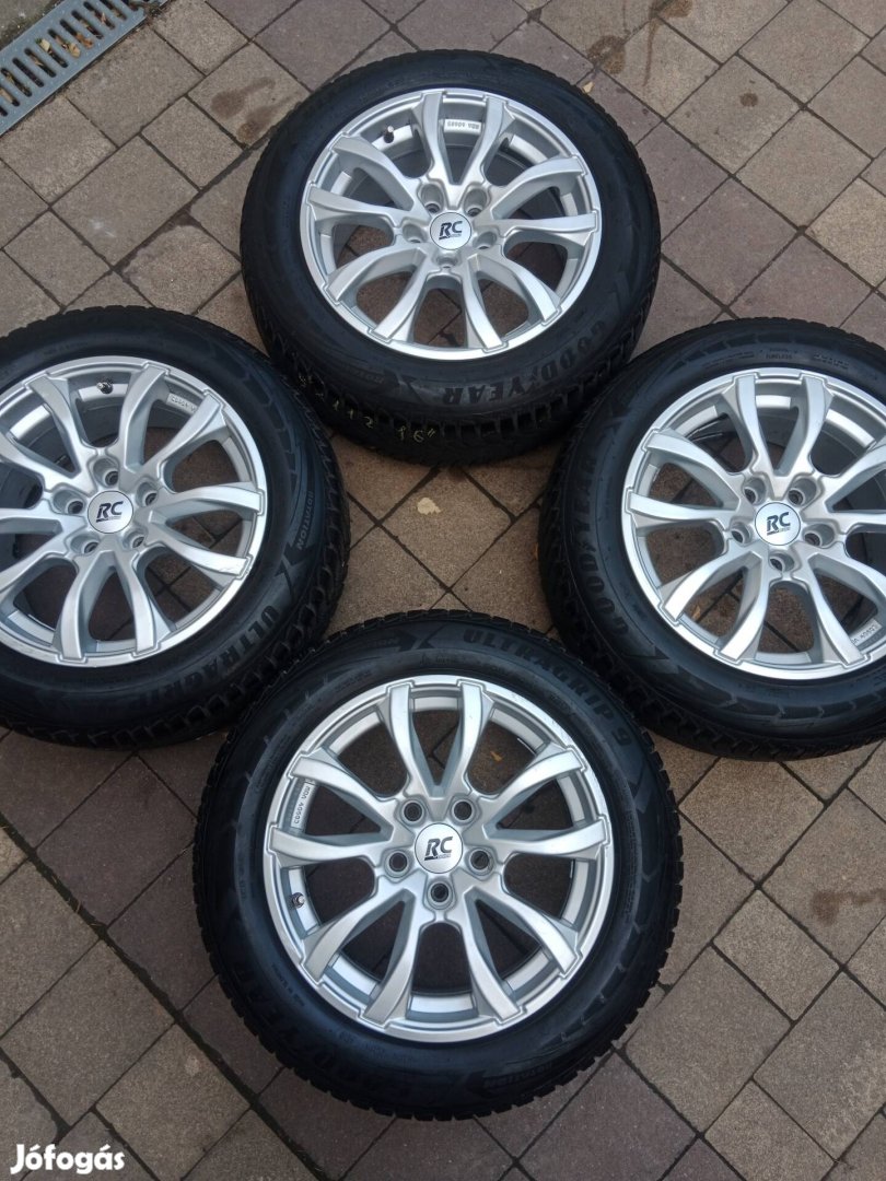 5x112 16" alufelni garnitúra 205/60 téli gumival. (VW,Skoda,Audi,Seat)