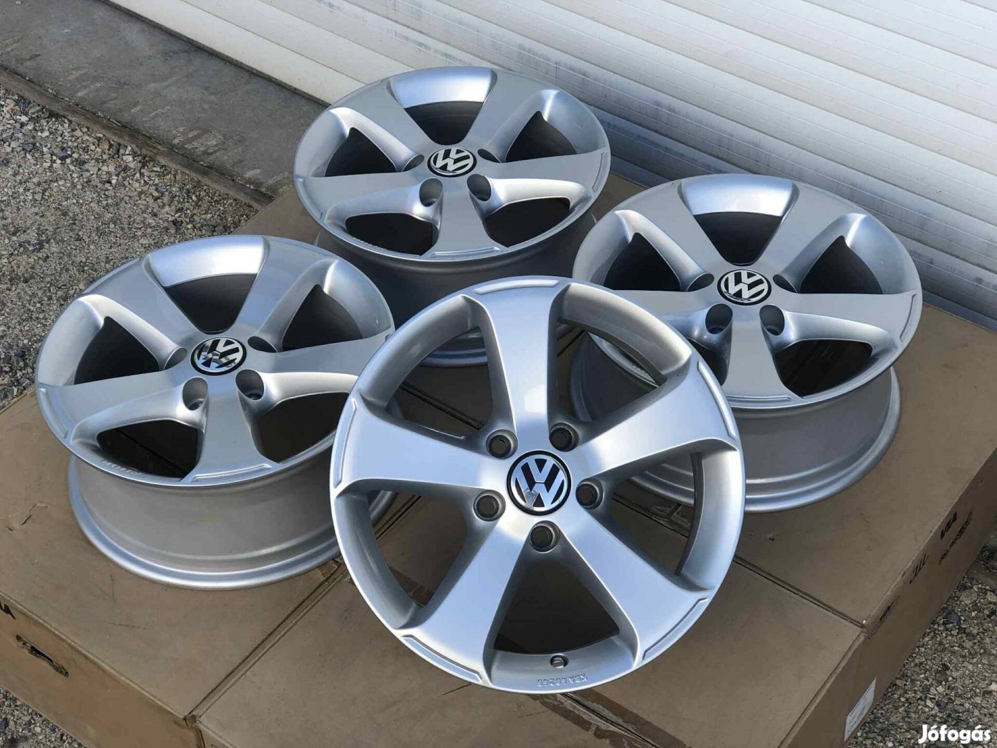 5x112 16" et33 Gyári Vw Passat Tiguan Sharan Alufelni 16 col  