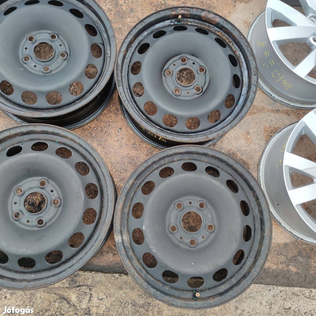 5x112 16 gyári lemezfelni audi,skoda,Volkswagen 20000ft a 4db/22/
