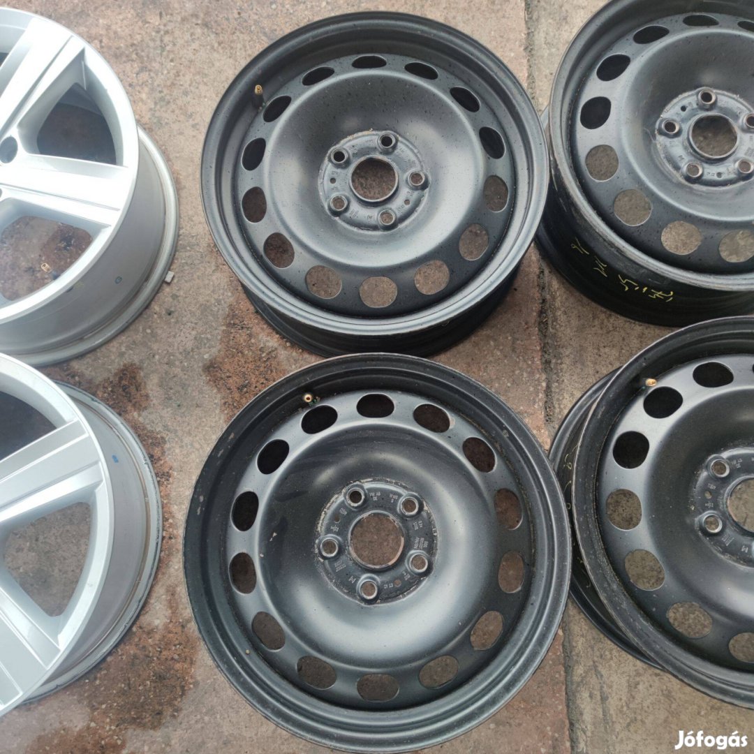 5x112 16 gyári lemezfelni audi,skoda,Volkswagen 30000ft a 4db/74/