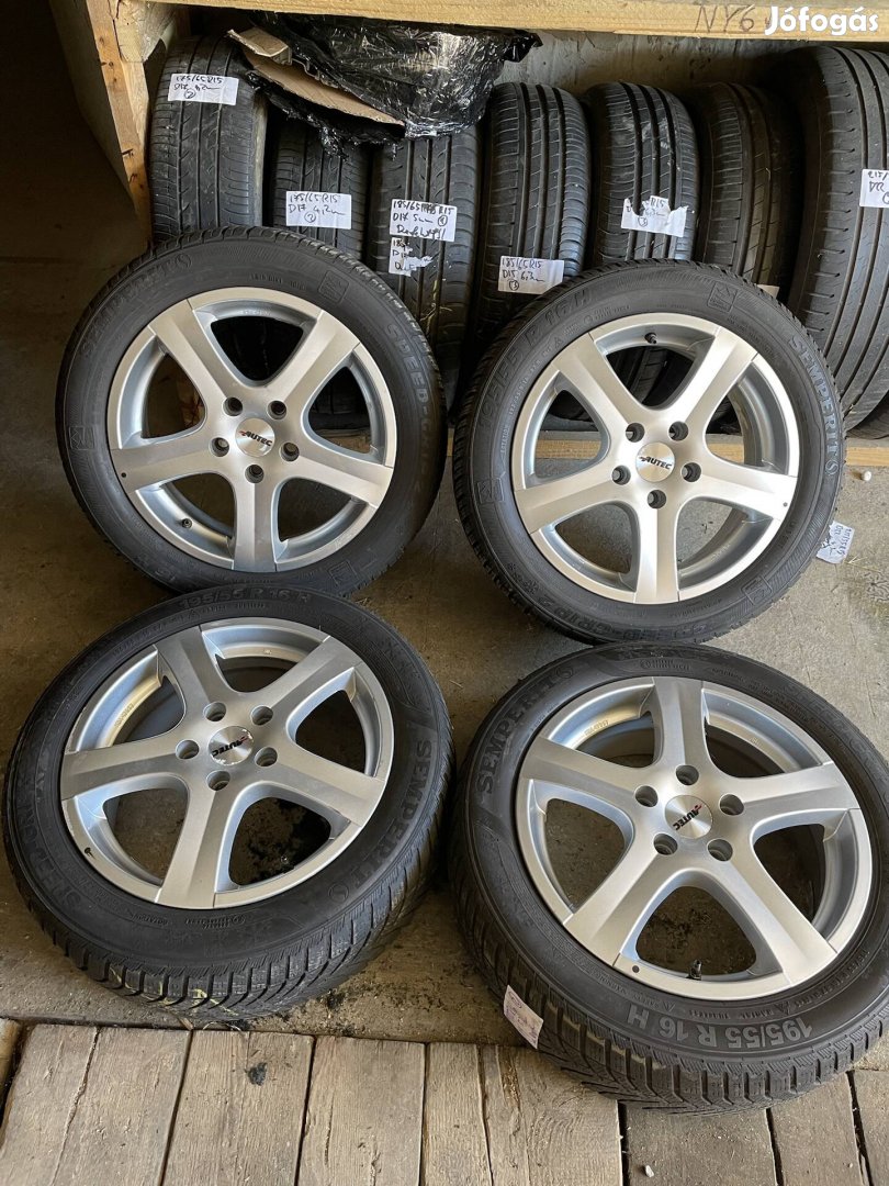 5x112 16x6.5j Autec alufelni garnitúra eladó