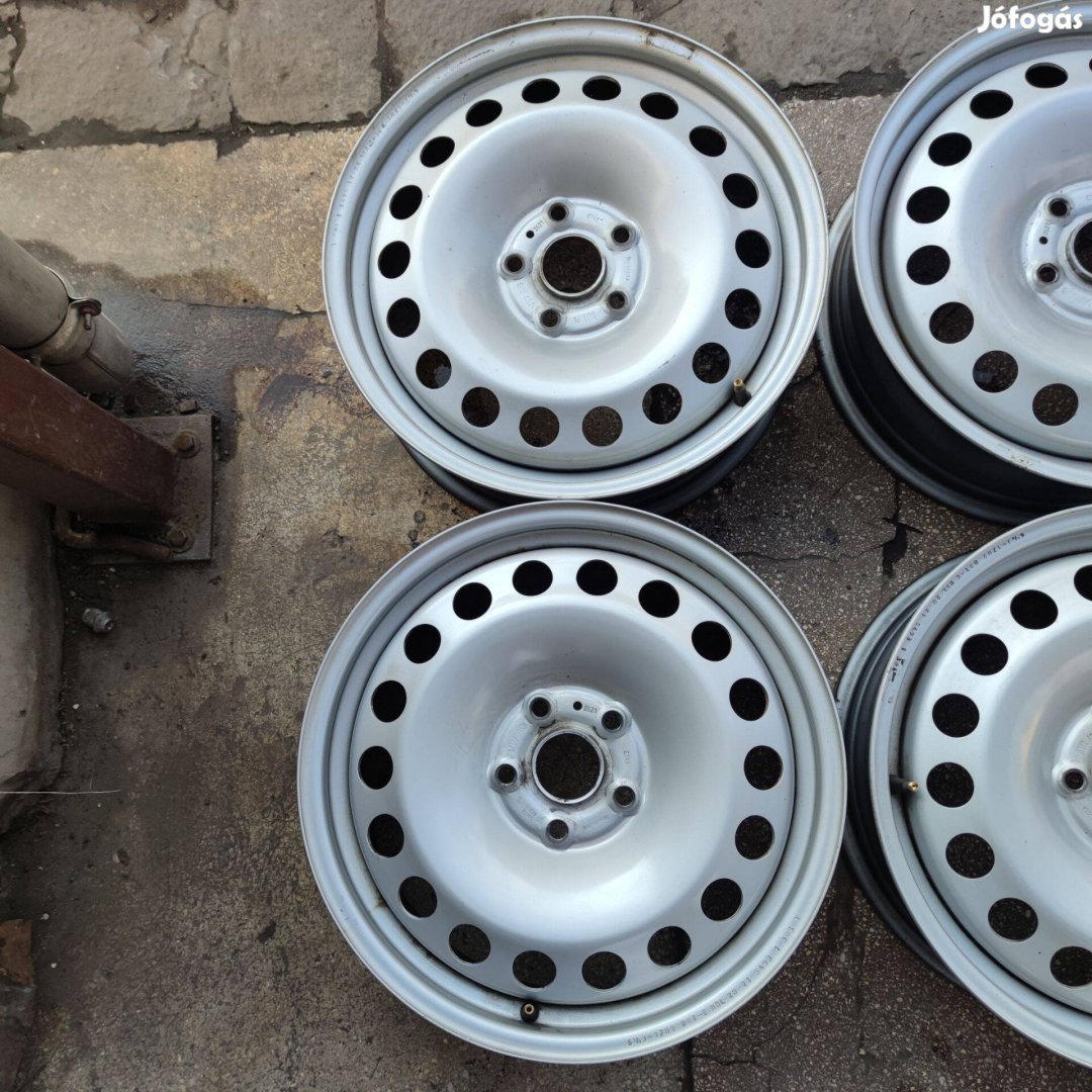 5x112 17 Gyári Volkswagen Caddy lemezfelni 78000ft a 4db/45/