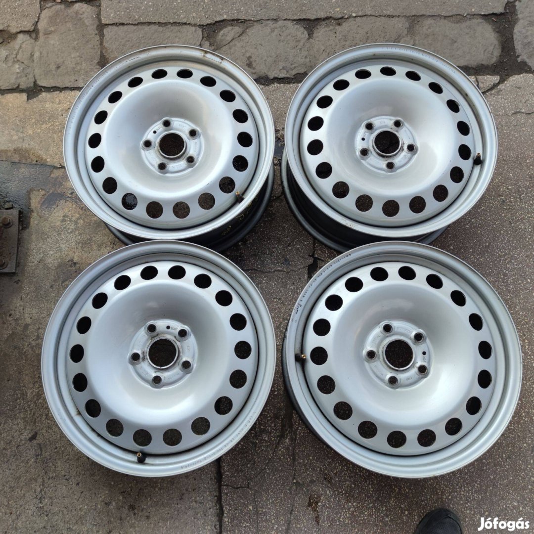 5x112 17 Gyári Volkswagen Caddy lemezfelni 78000ft a 4db /45/
