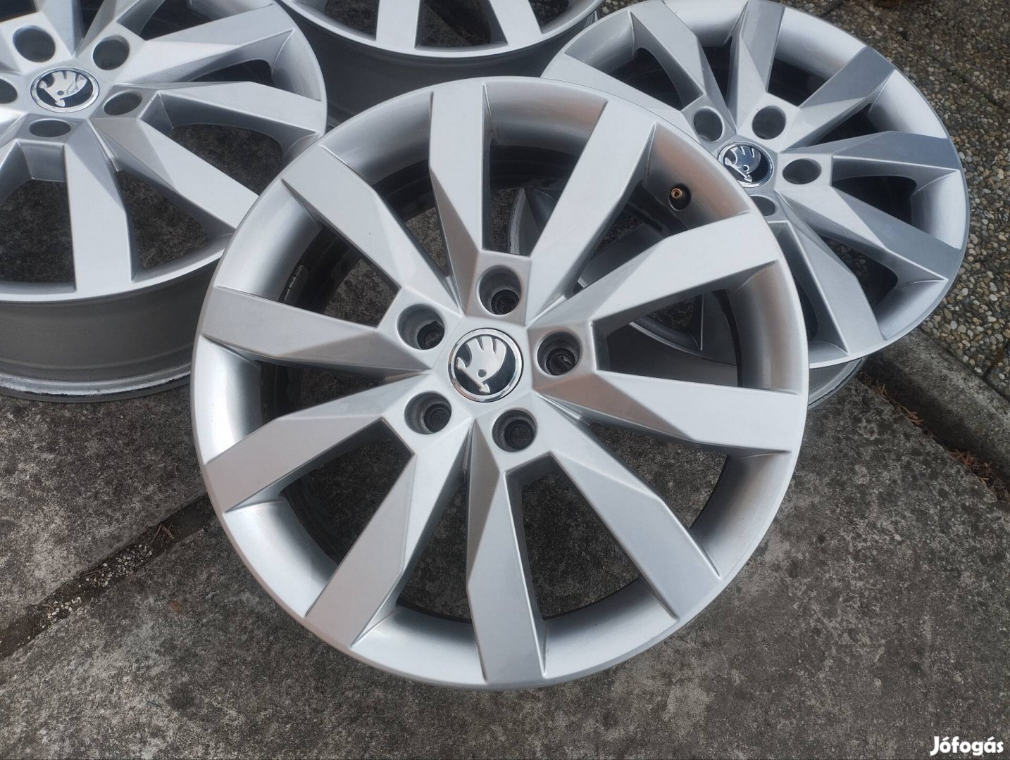 5x112 17 Skoda gyári alufelni r17 " VW Seat Audi