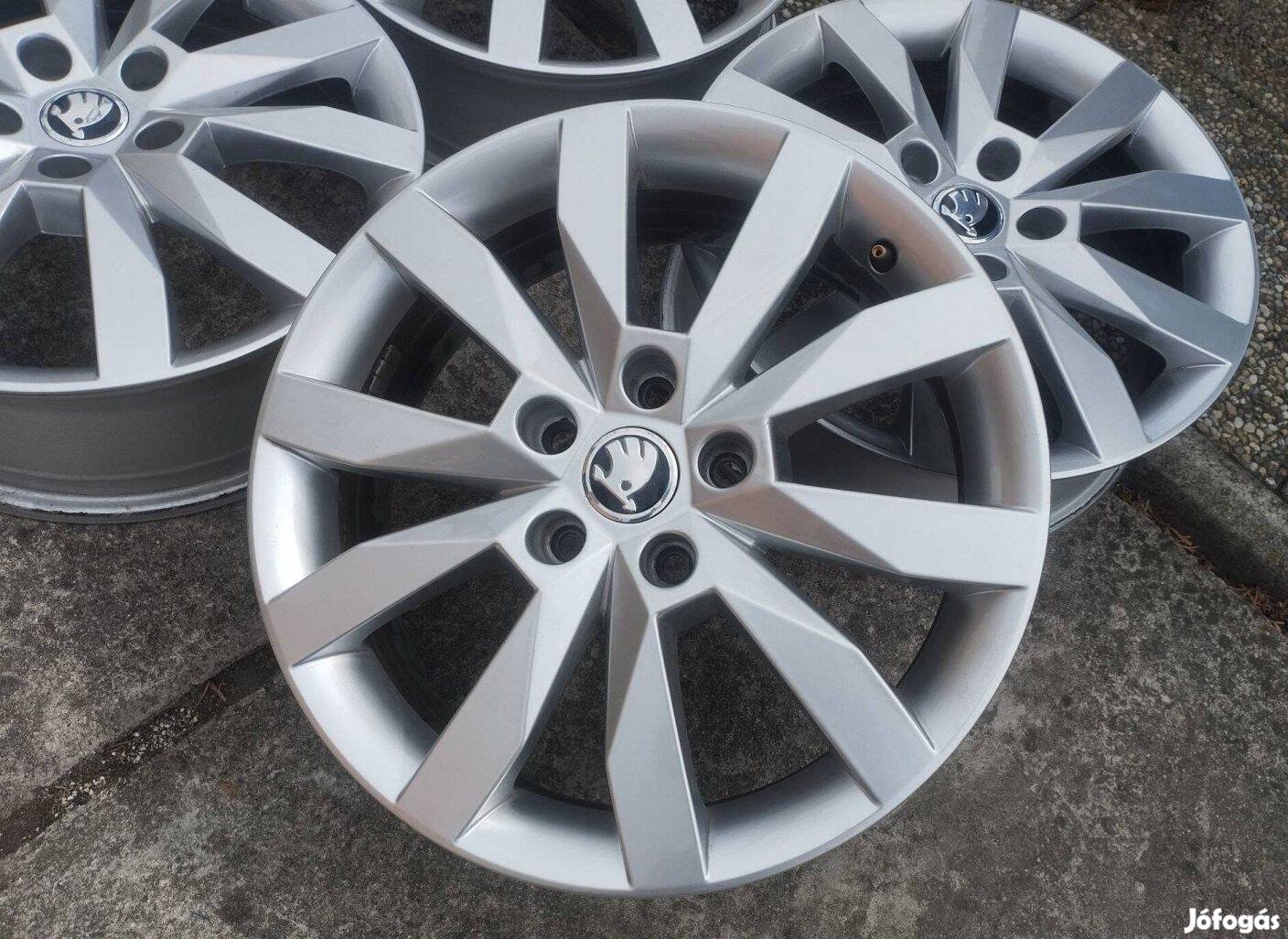 5x112 17 Skoda gyári alufelni r17 " VW Seat Audi