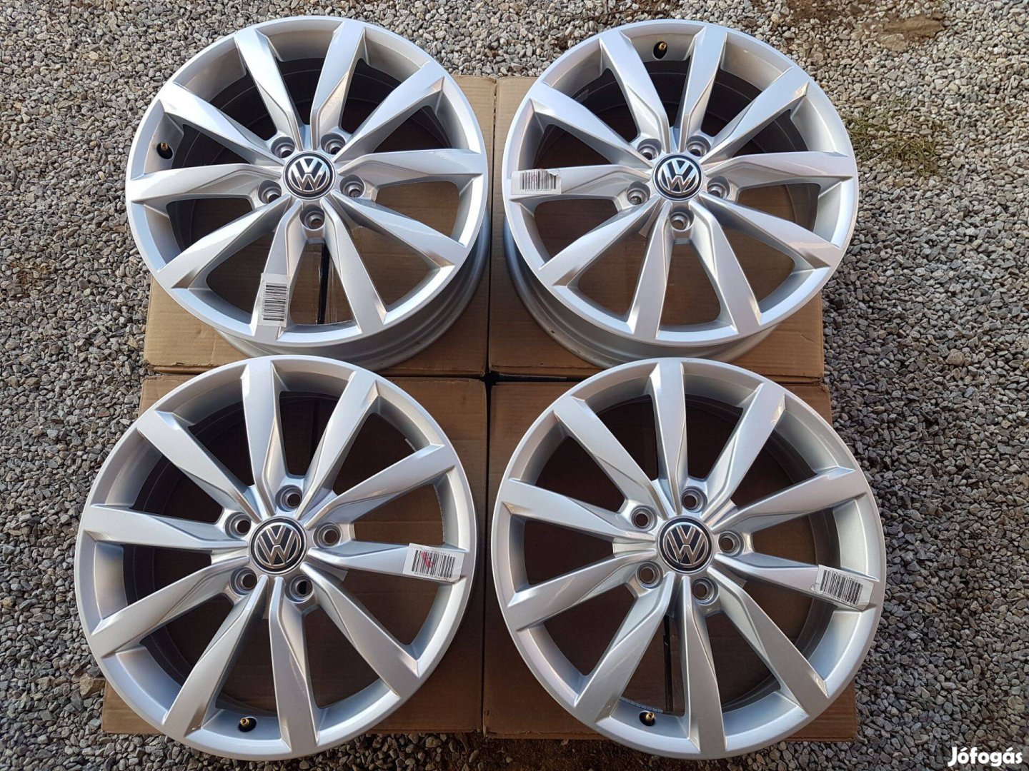 5x112 17 Volkswagen, Skoda, új gyári Volkswagen Dijon alufelni