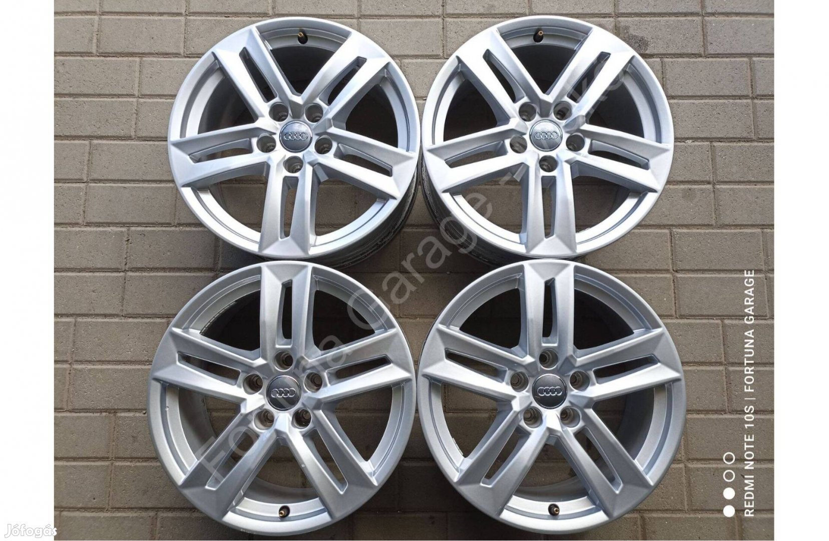 5x112 17" Audi A4 (8K0) újszerű alufelni garnitúra
