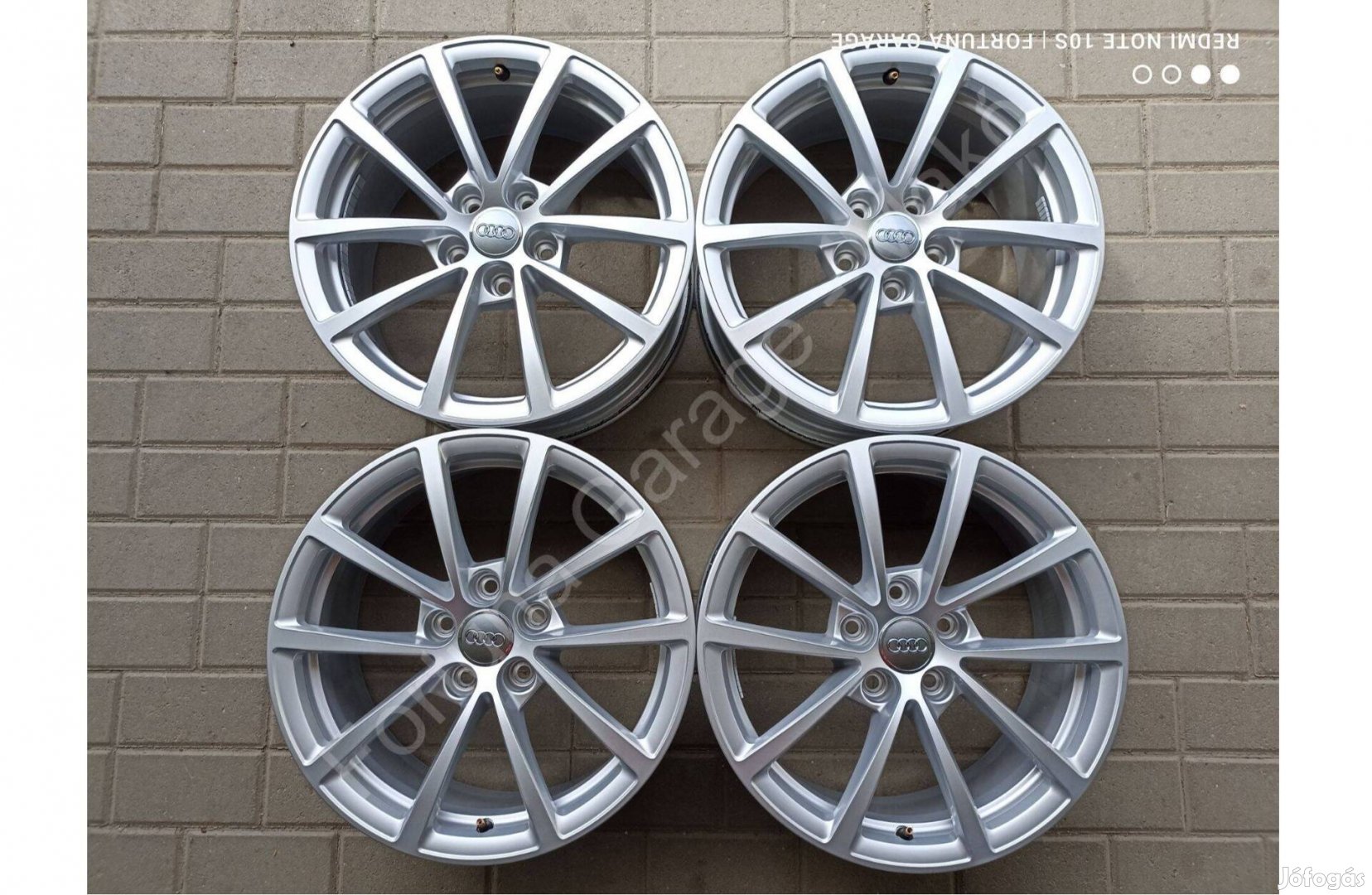 5x112 17" Audi A6 (4K0) újszerű alufelni garnitúra