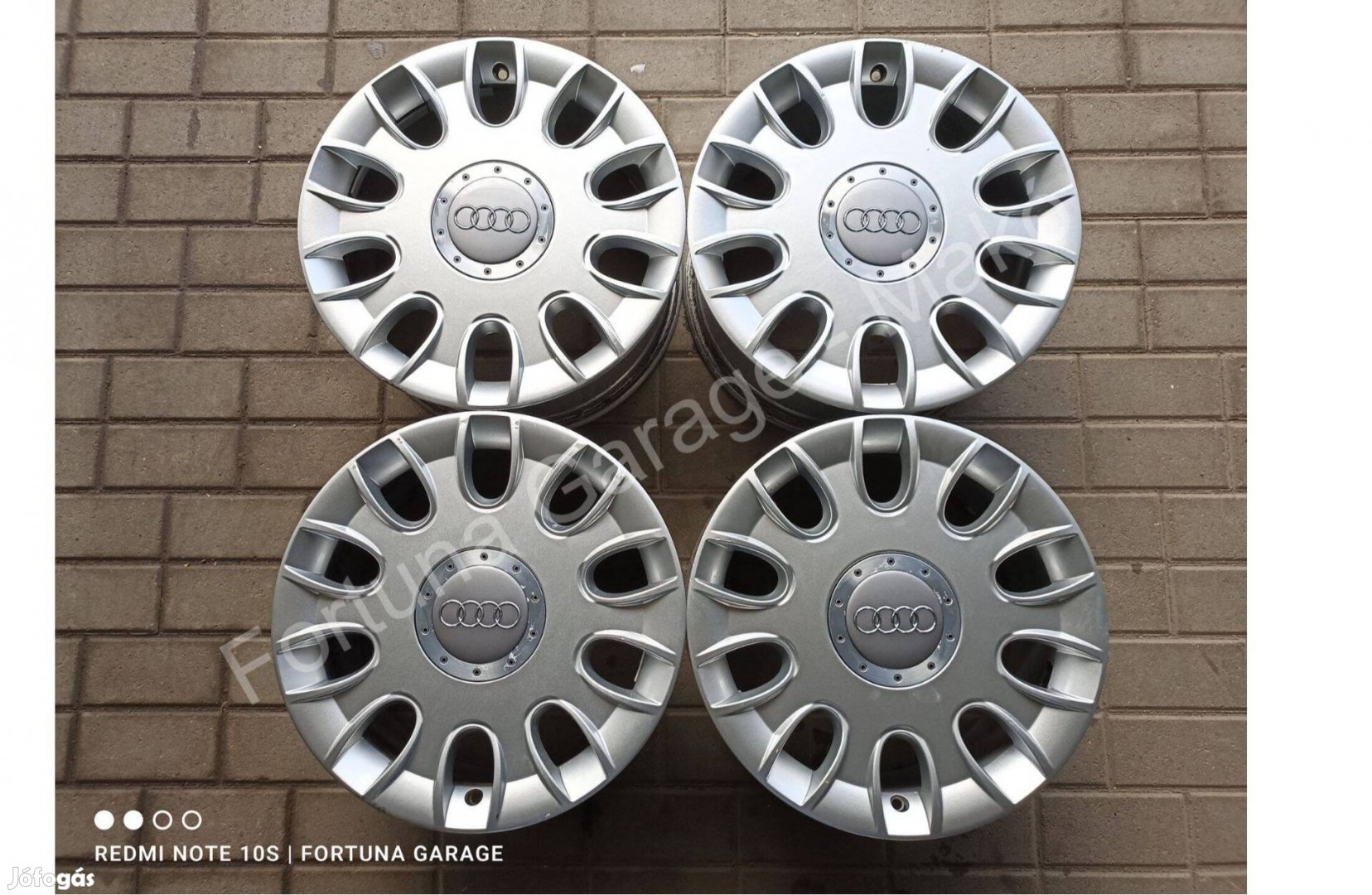 5x112 17" Audi A8 (4E0) használt gyári alufelni garnitúra