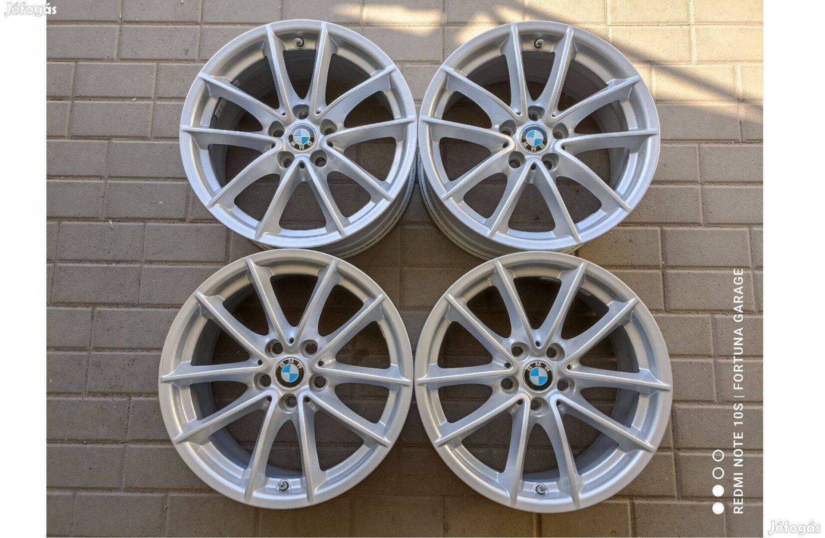 5x112 17" BMW Style 618 újszerű alufelni garnitúra + Tpms