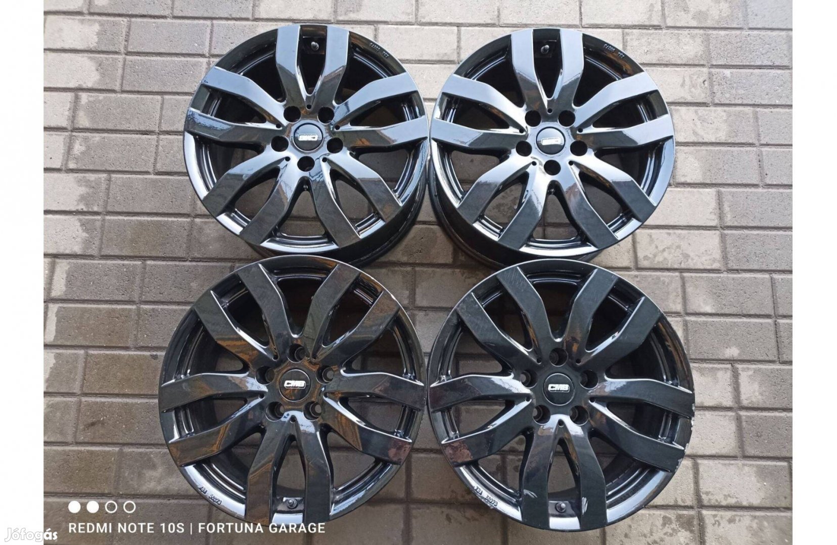 5x112 17 Bmw CMS használt alufelni garnitúra Tpms