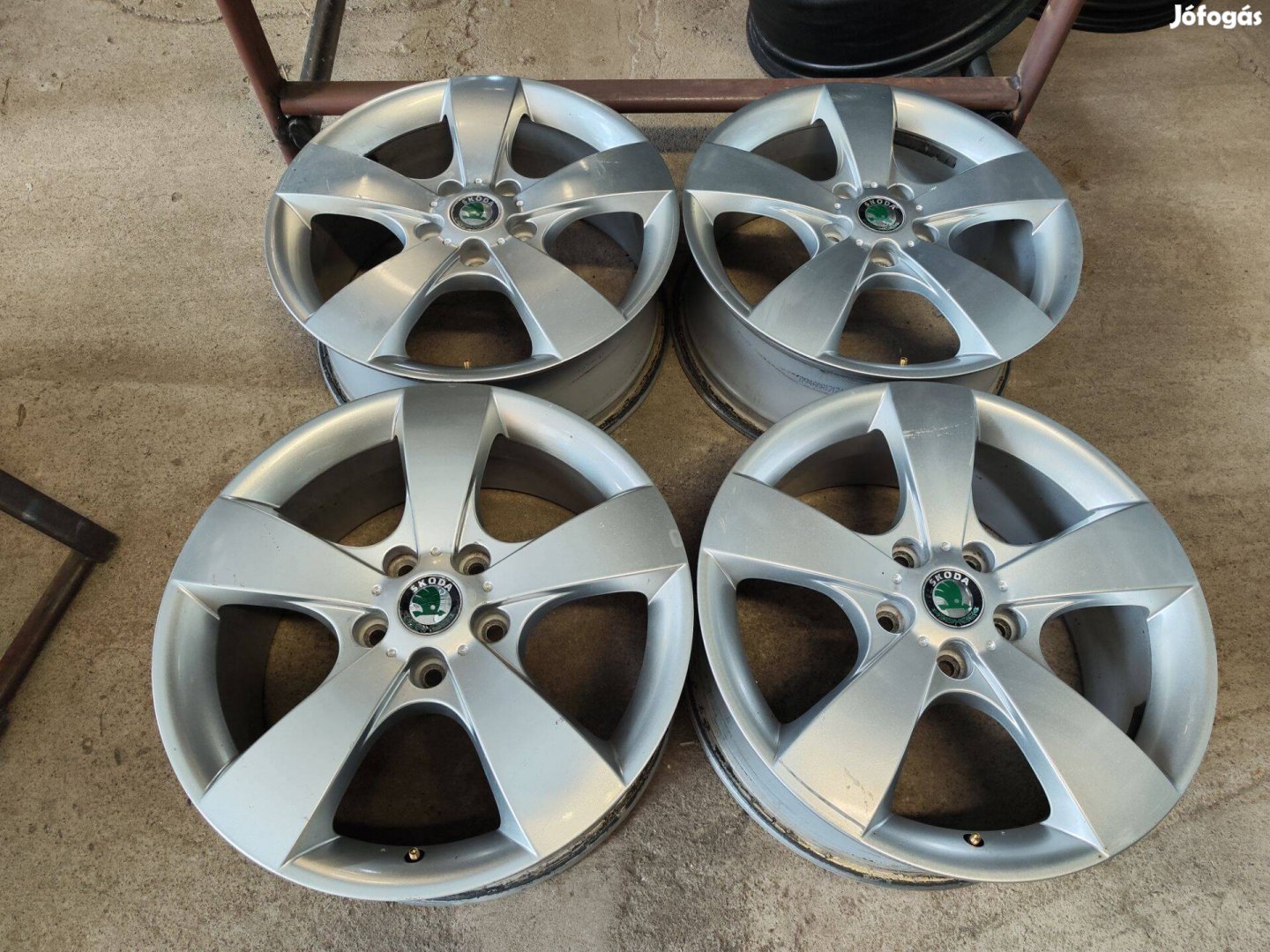 5x112 17" Gyári Skoda Octavia Alufelni Felni 90Garage #513