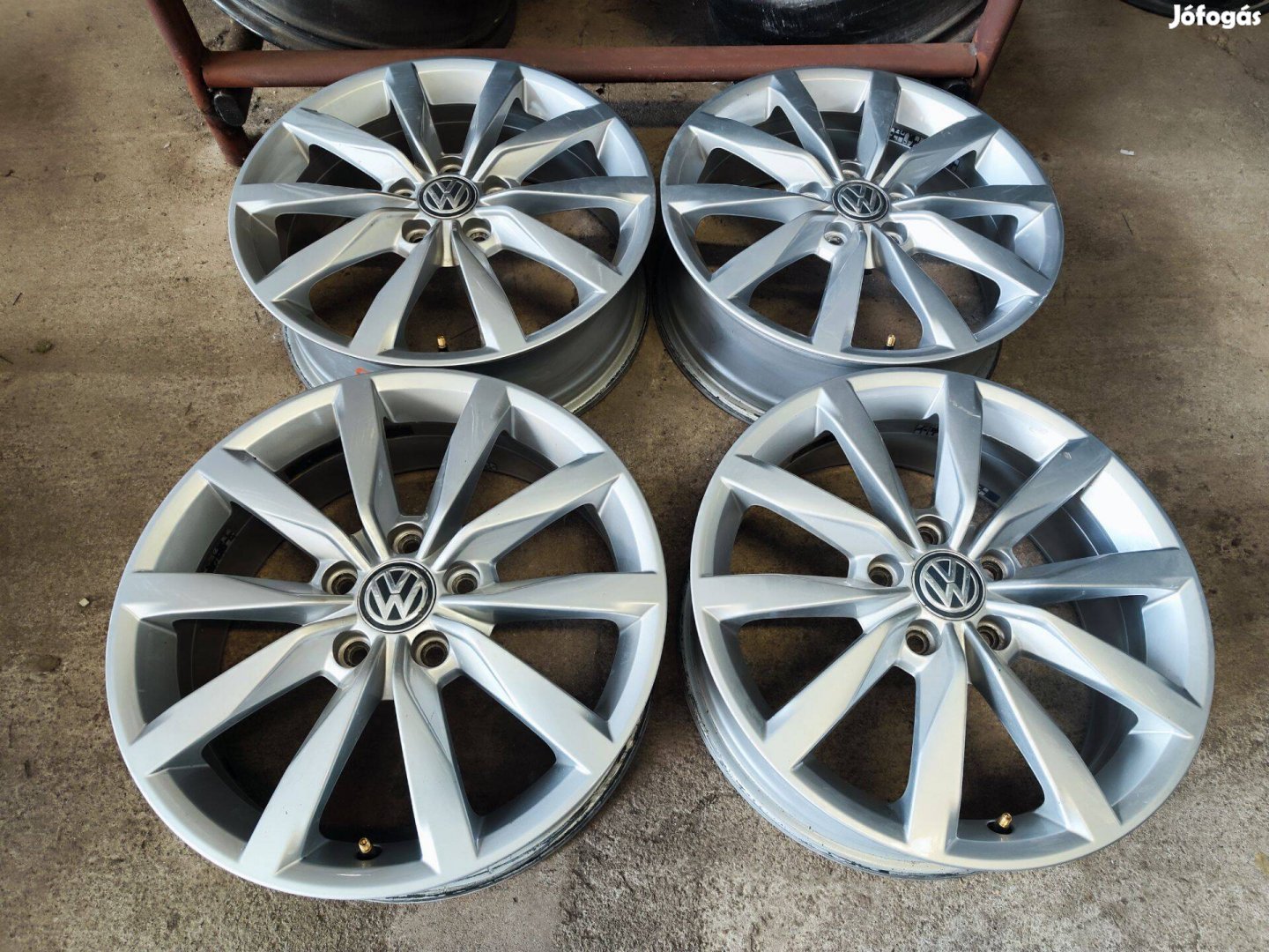 5x112 17" Gyári VW Dijon Alufelni Felni 90Garage #763