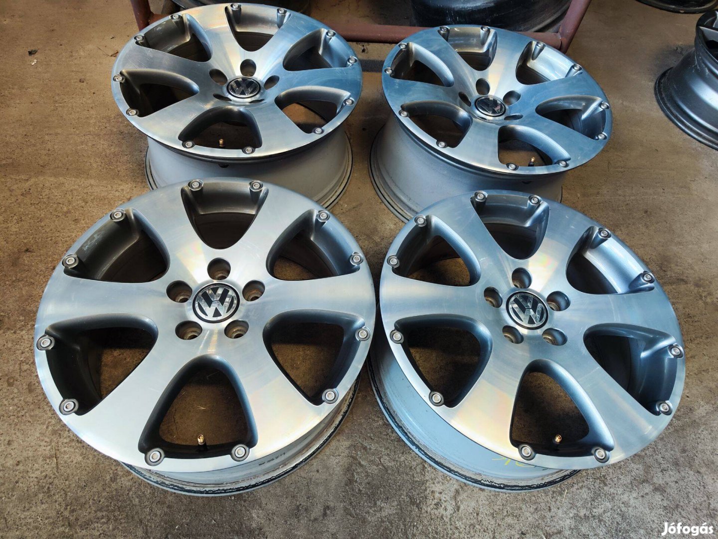 5x112 17" Gyári VW Kétszéles Alufelni Felni 90Garage #1312