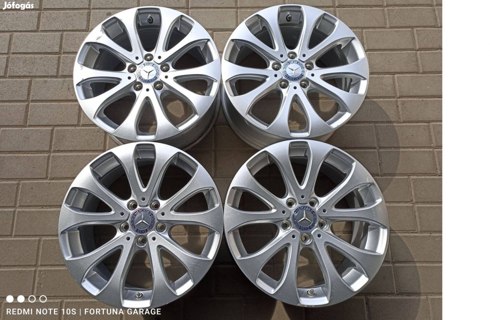 5x112 17 Mercedes-Benz A213 használt alufelni garnitúra