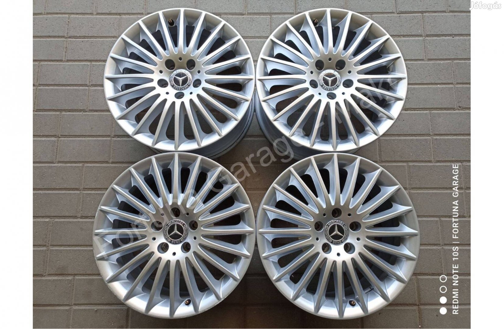 5x112 17" Mercedes-Benz (W212) használt alufelni garnitúra