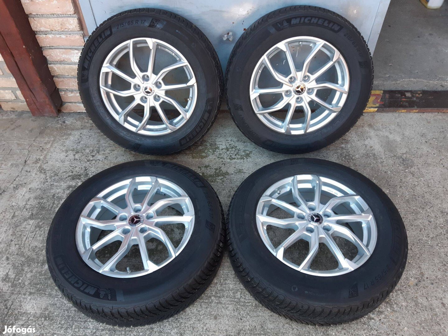 5x112 17" Mercedes GLA +Tpms -új téli garnitúra