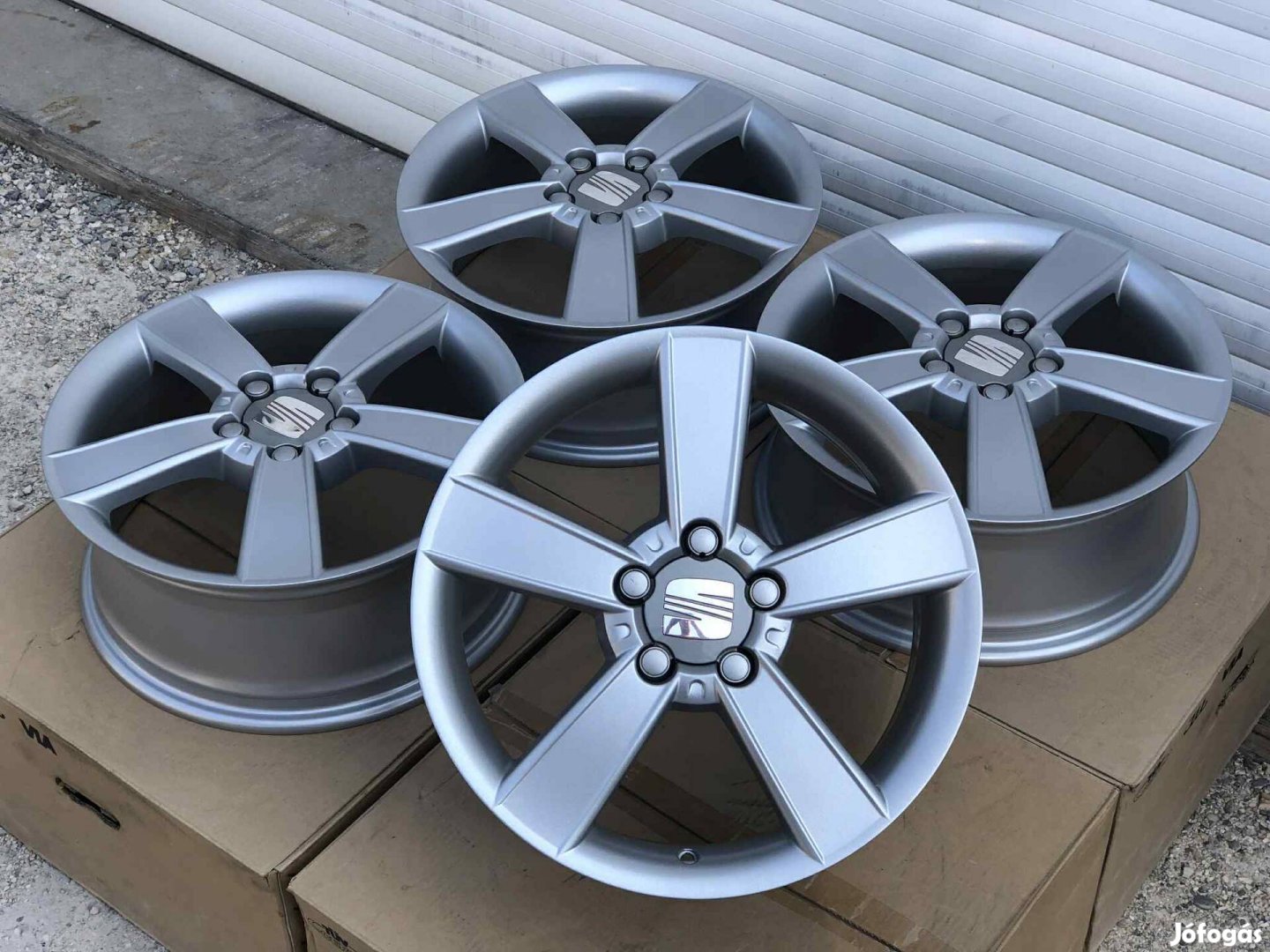 5x112 17" Új Gyári Seat Leon Alhambra Altea Alufelni 17 col 