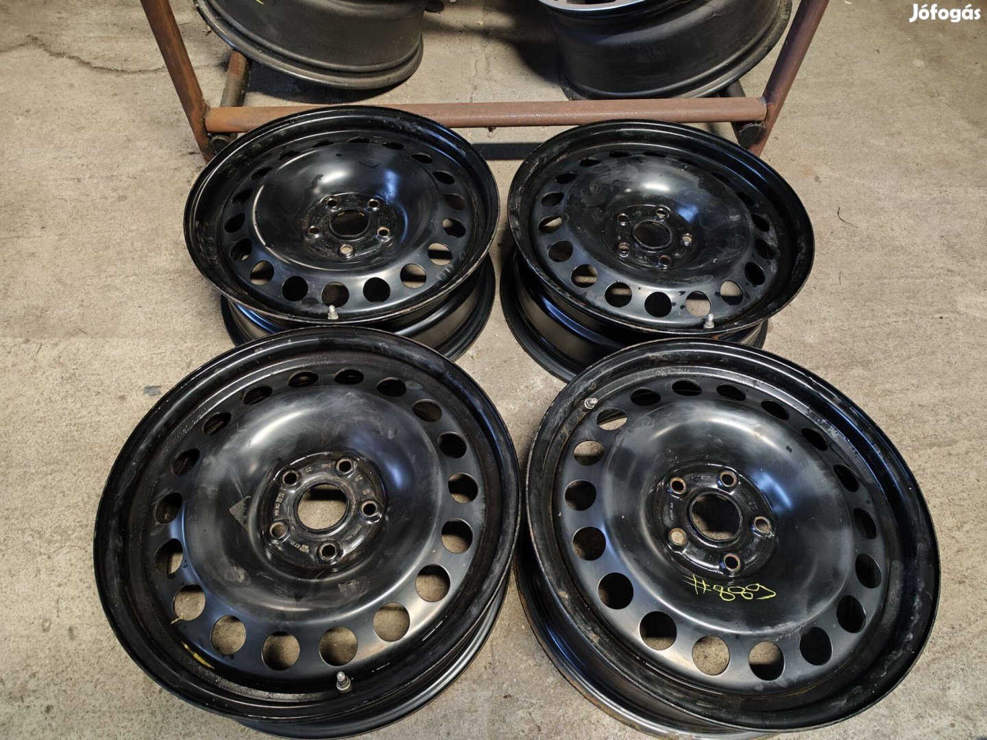 5x112 17" VW Acélfelni +Tpms Lemez Felni 90Garage #889