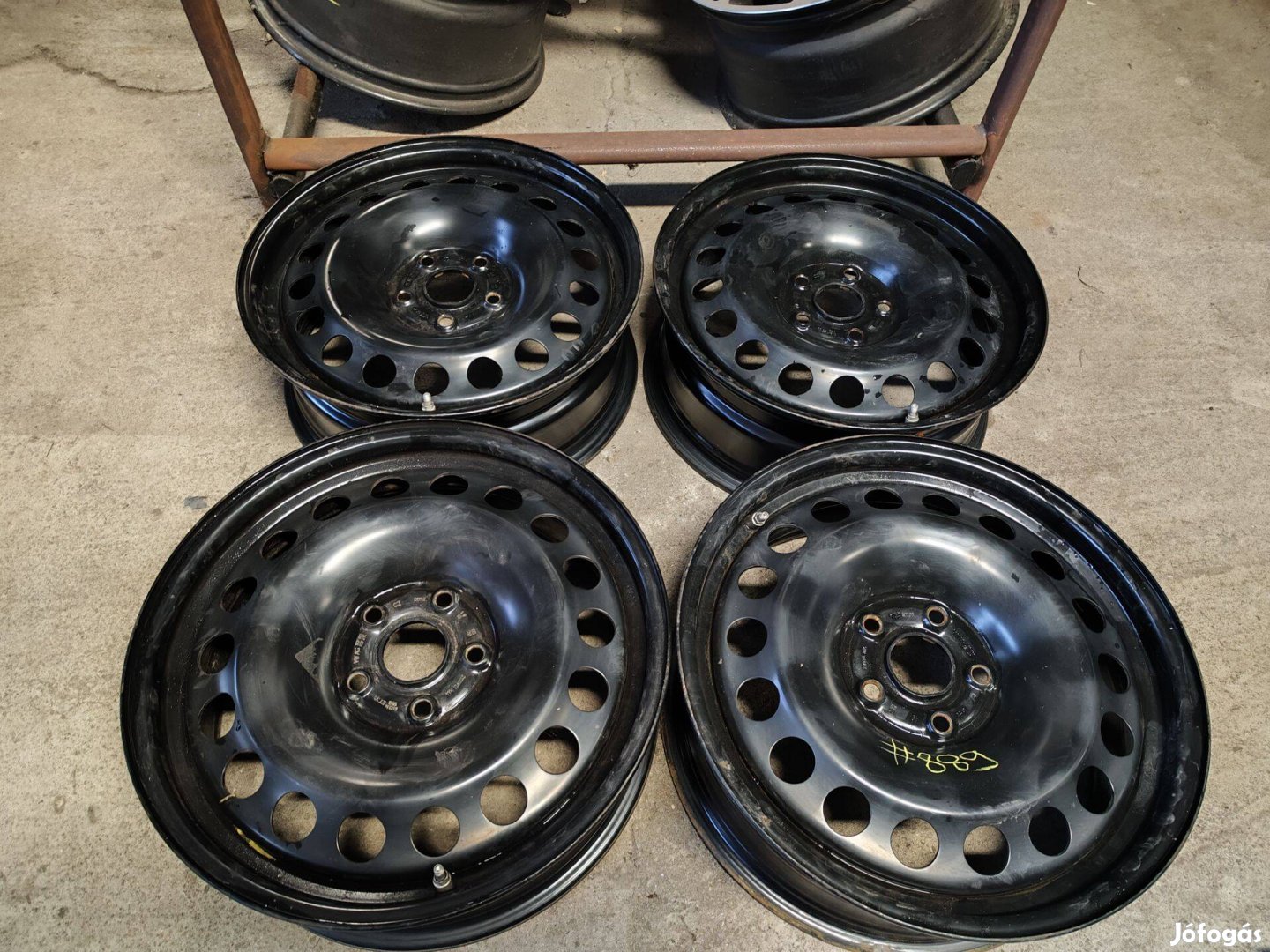 5x112 17" VW Acélfelni +Tpms Lemez Felni 90Garage #889