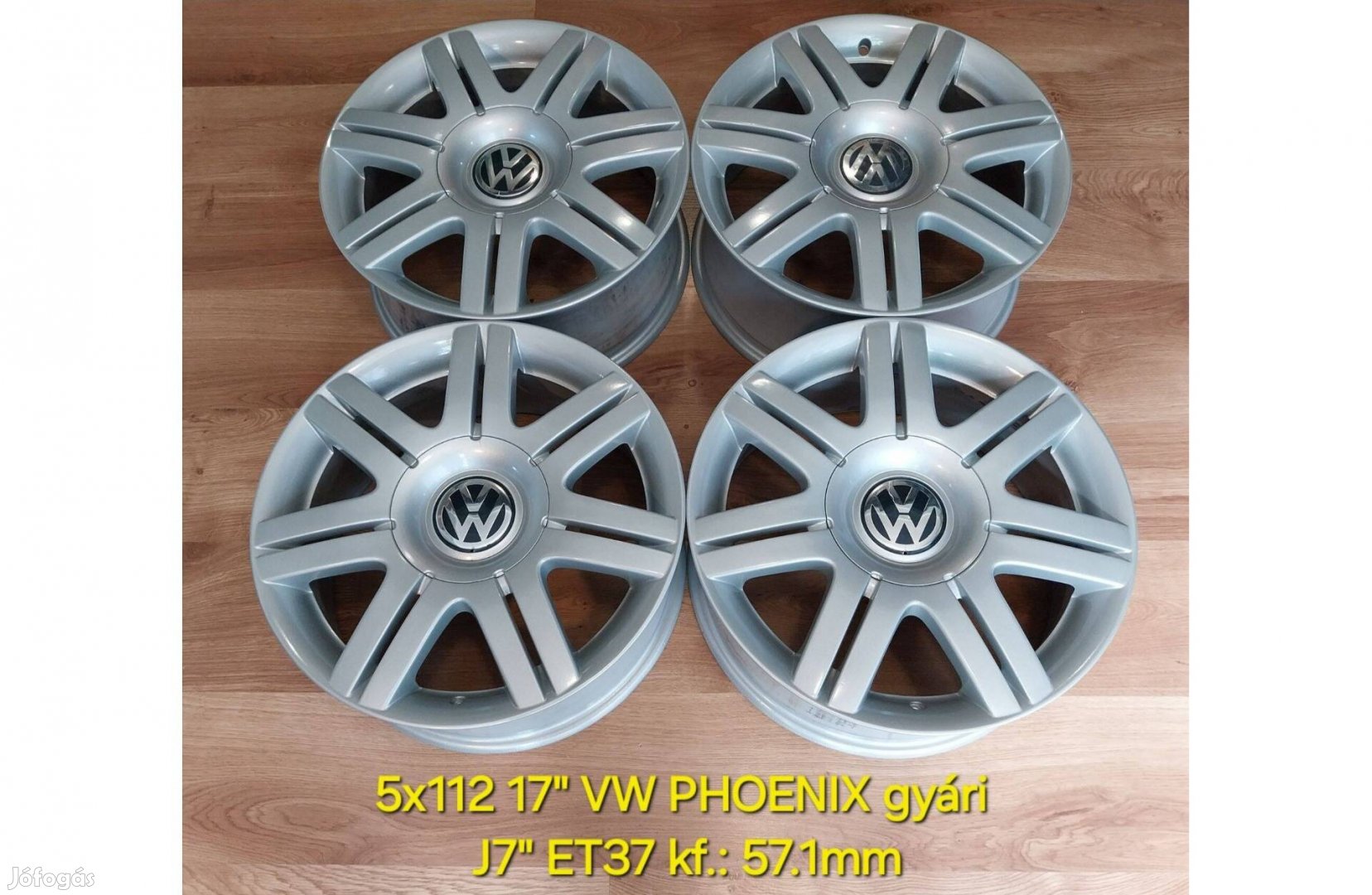 5x112 17" VW "Phoenix" gyári alufelni garnitúra /Passat, Caddy/