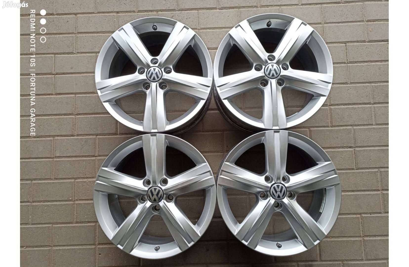 5x112 17" Volkswagen használt alufelni garnitúra