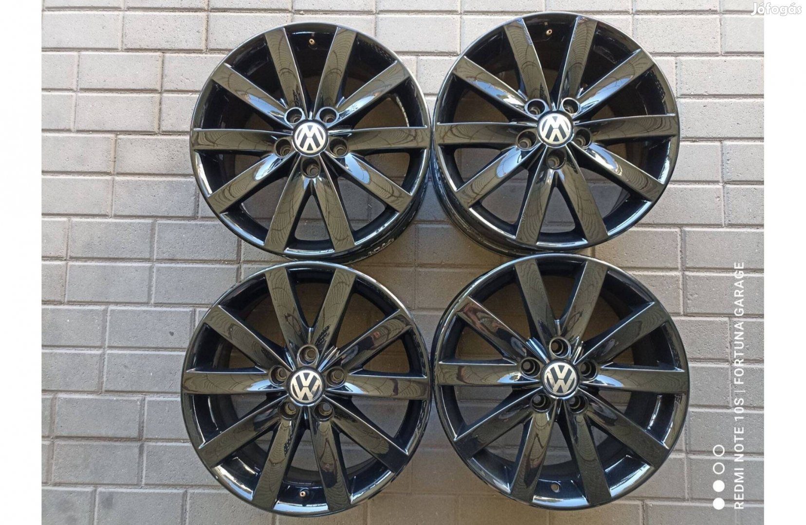 5x112 17" Volkswagen használt alufelni garnitúra