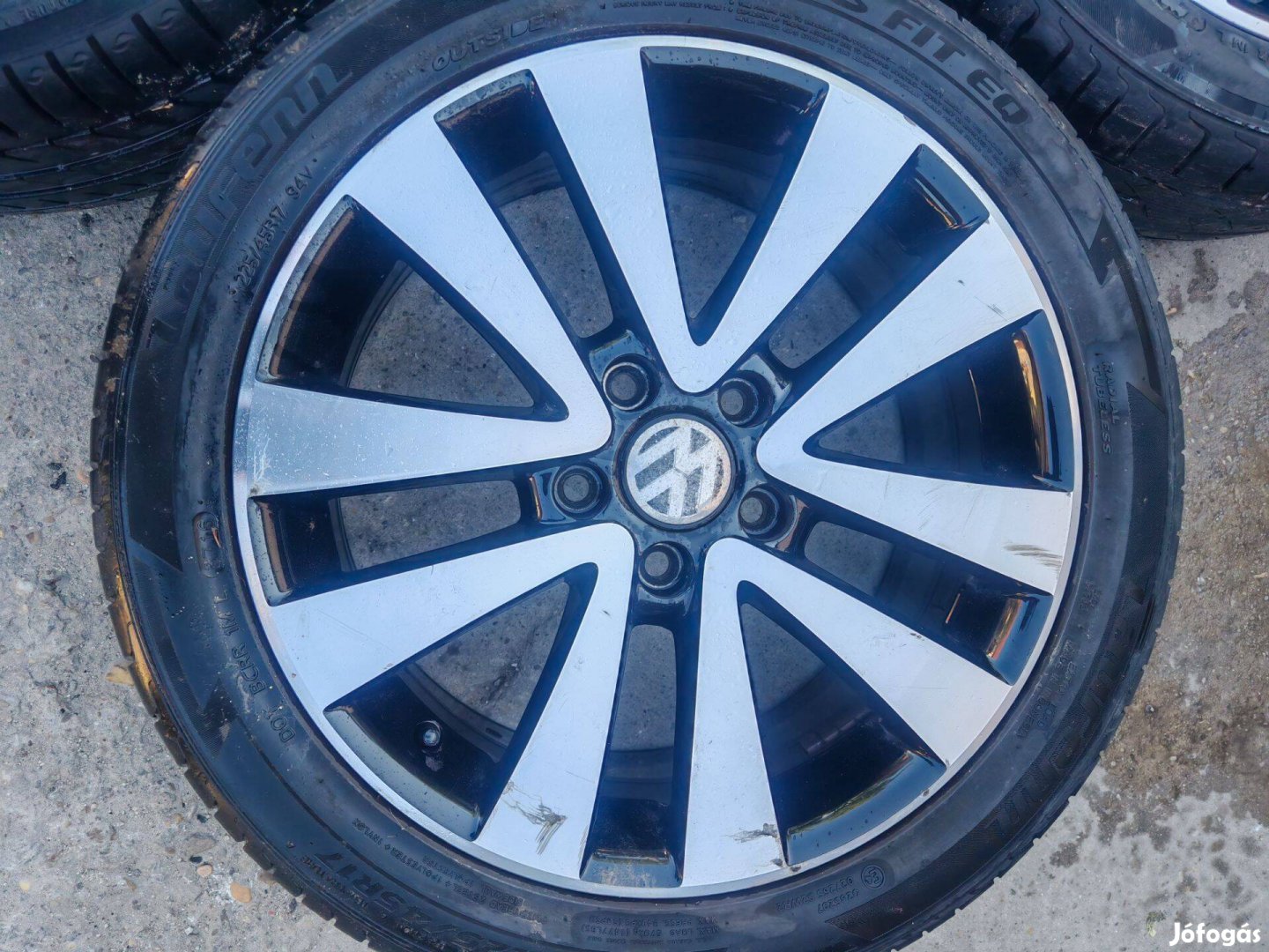 5x112 17" gyári VW alufelni