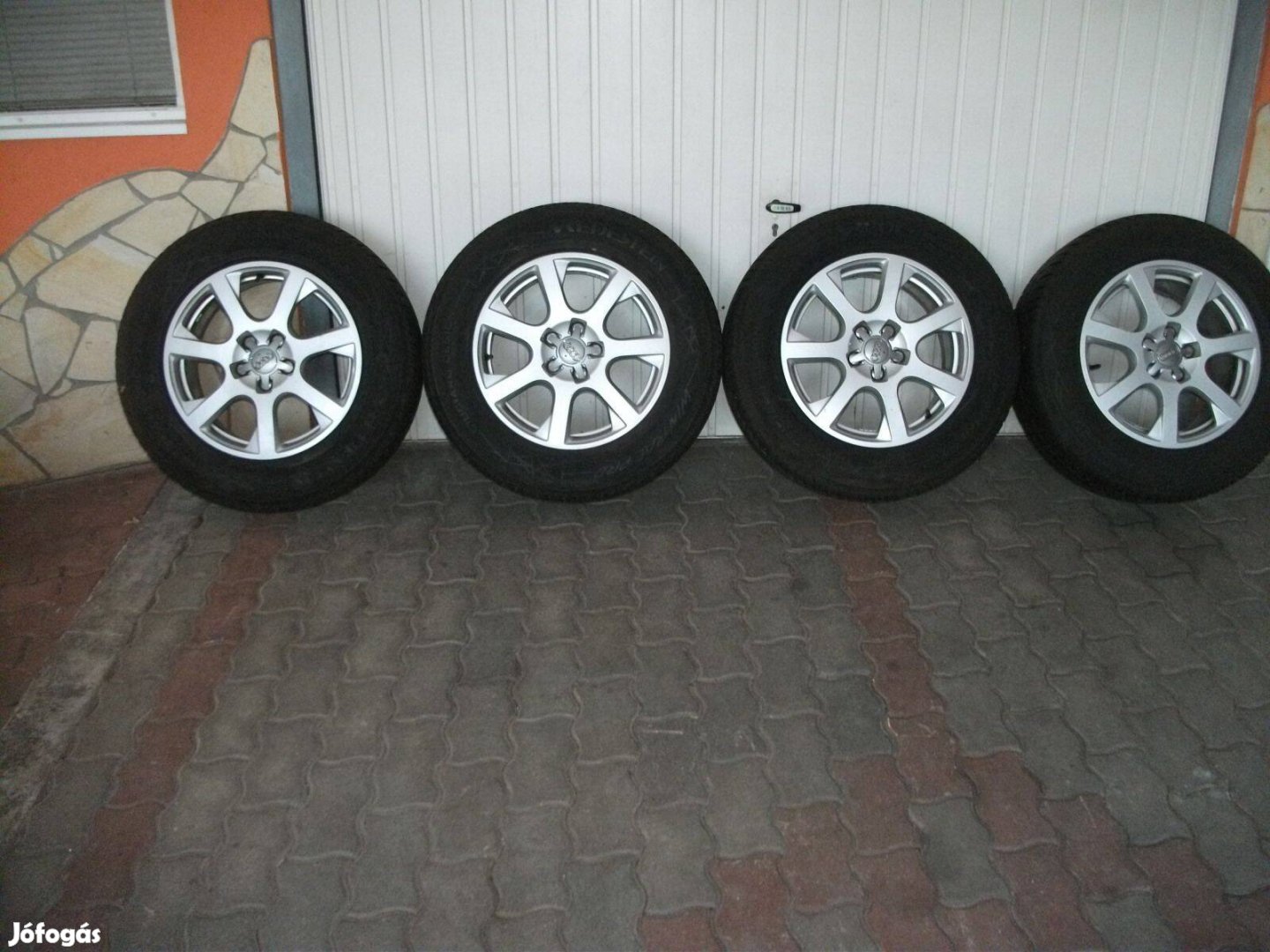 5x112 17" gyári audi téli gumikkal