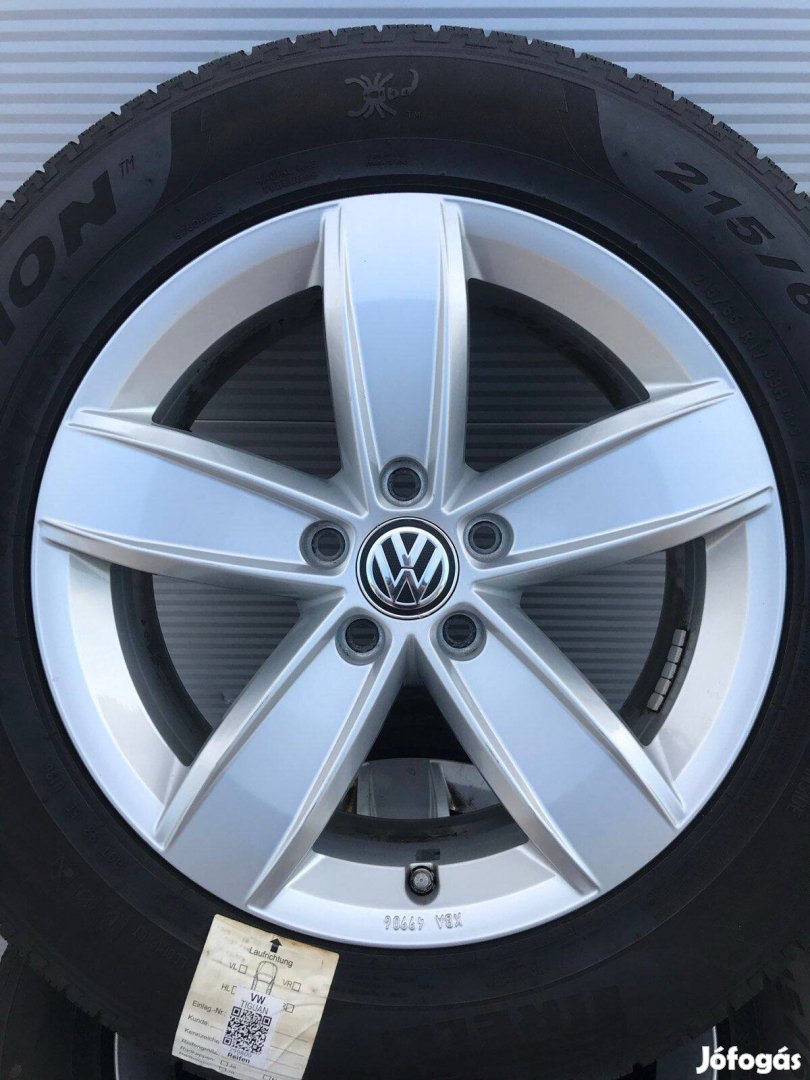 5x112 17 col Volkswagen Tiguan újszerű alufelni 5NA071497 ÁR/db