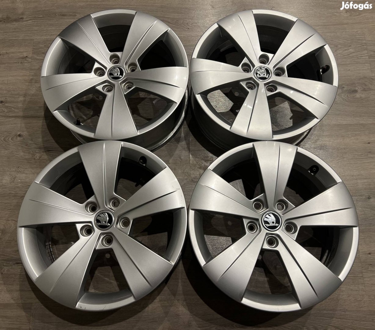 5x112 17 gyári Skoda Helios alufelni Superb Octavia Kodiaq Karoq VW