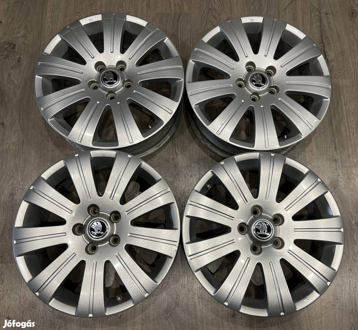 5x112 17 gyári Skoda alufelni Octavia Superb VW Seat Volkswagen 